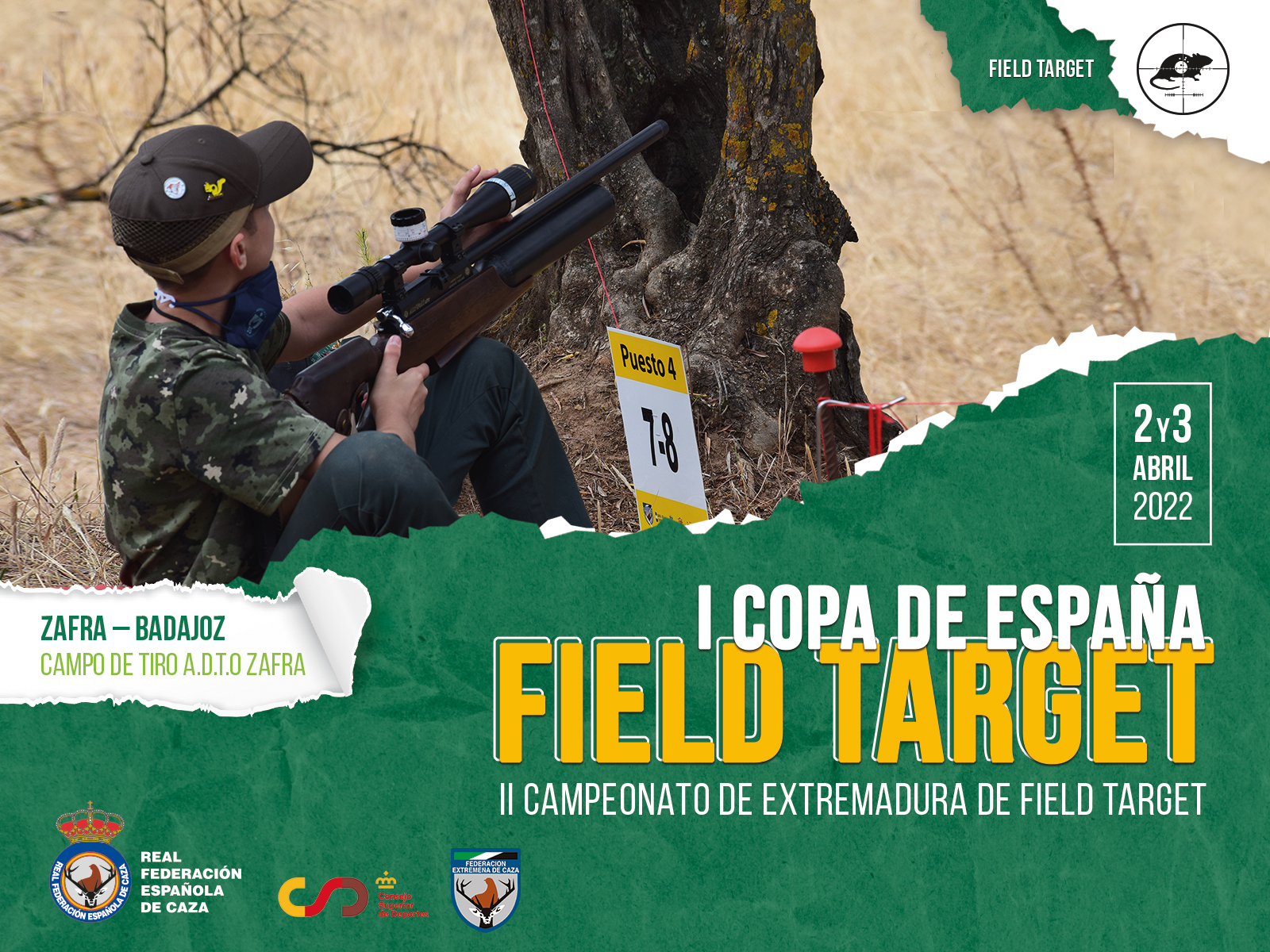 Cartel I Copa España Field Target